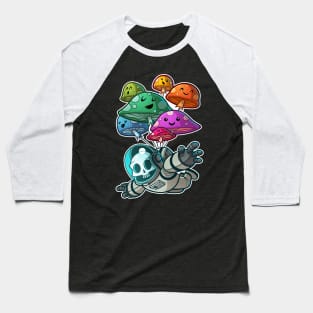 skull astronaut nr4 Baseball T-Shirt